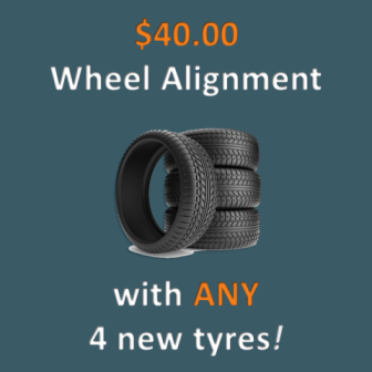 With a $40.00 wheel alignment at St Marys Tyre and Wheel Centre, you'll feel like it's 1995 again.