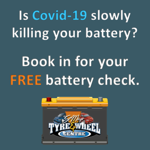 Book in online for your Covid-19 FREE battery check.