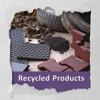 Innovative products can be made from recycled used tyres | St Mary Tyre and Wheel Centre