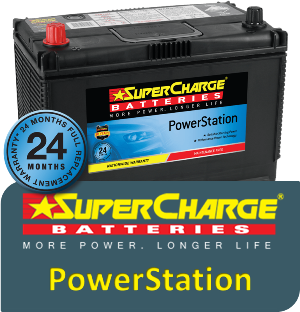 The PowerStation 4WD battery has a 24 month national replacement warranty | St Marys Tyre and Wheel Centre