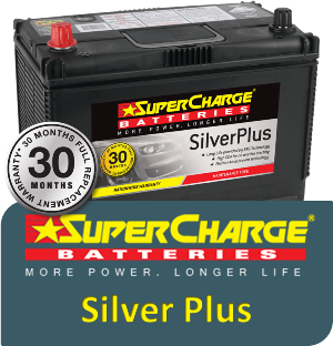 The Silver Plus 4WD battery has a 30 month national replacement warranty | St Marys Tyre and Wheel Centre