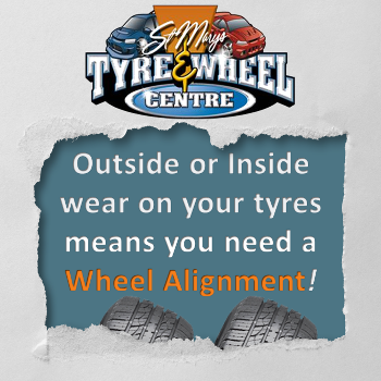 Driving for too long without a wheel alignment can destroy a perfectly good set of tyres.