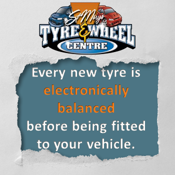 A well balanced tyre reduces road noise.